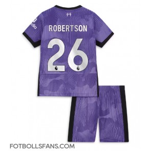 Liverpool Andrew Robertson #26 Replika Tredje Tröja Barn 2023-24 Kortärmad (+ Korta byxor)